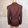 LE SUIT 2PC Burgundy Polyester Mismatch Career Pant ( Size 14) Suit( Size 16)
