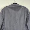 Christian Dior Vintage Men Blazer Size 44R Gray Stripe 2 Button Timeless Preppy
