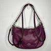Coach Chelsea Pebble Leather Small Crossbody Shoulder Strap Bag Dark Berry