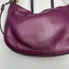 Coach Chelsea Pebble Leather Small Crossbody Shoulder Strap Bag Dark Berry