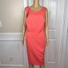 New JOHN MEYER 2P Coral Polyester Lined Collarless Dress Suit Size 22W MSRP 0