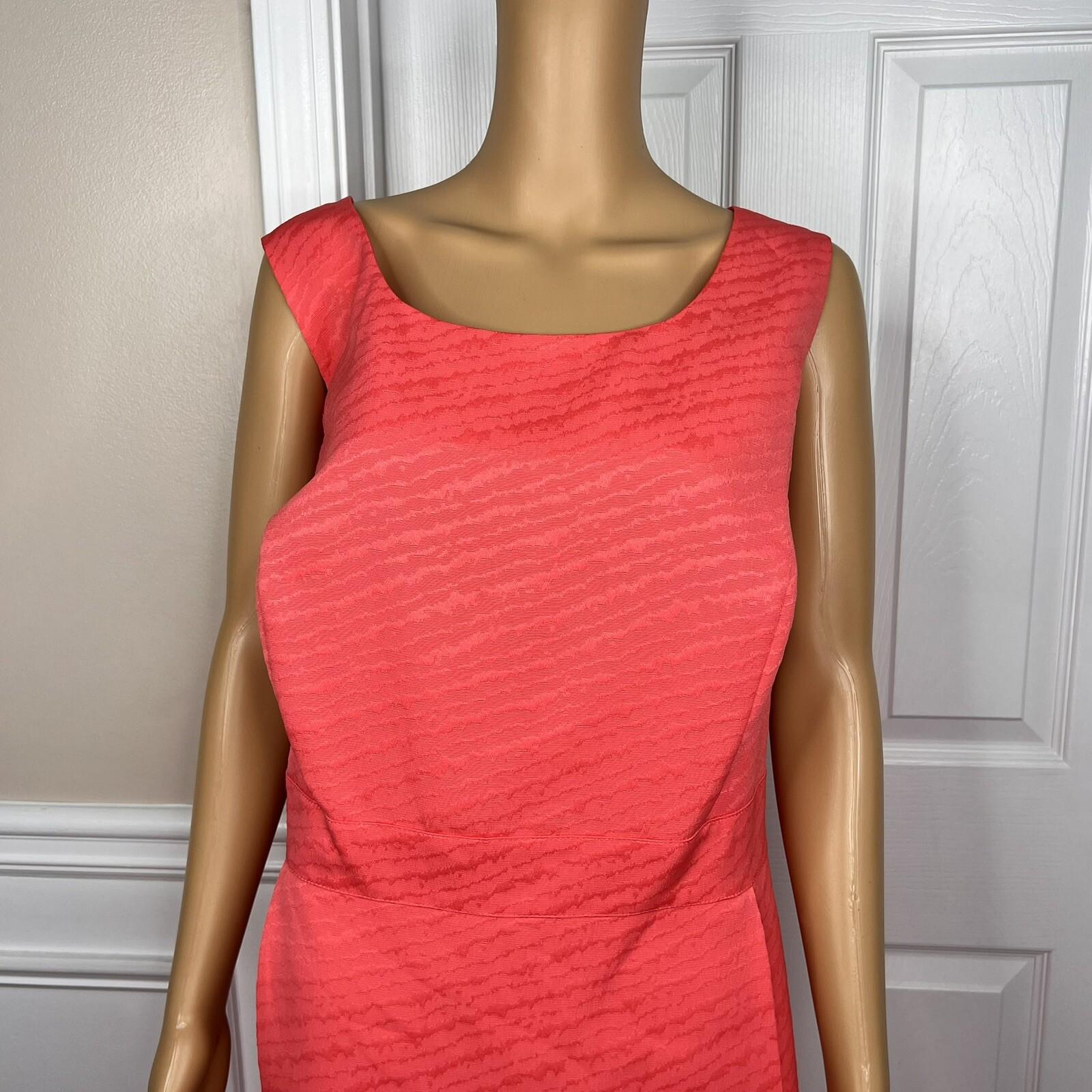New JOHN MEYER 2P Coral Polyester Lined Collarless Dress Suit Size 22W MSRP 0