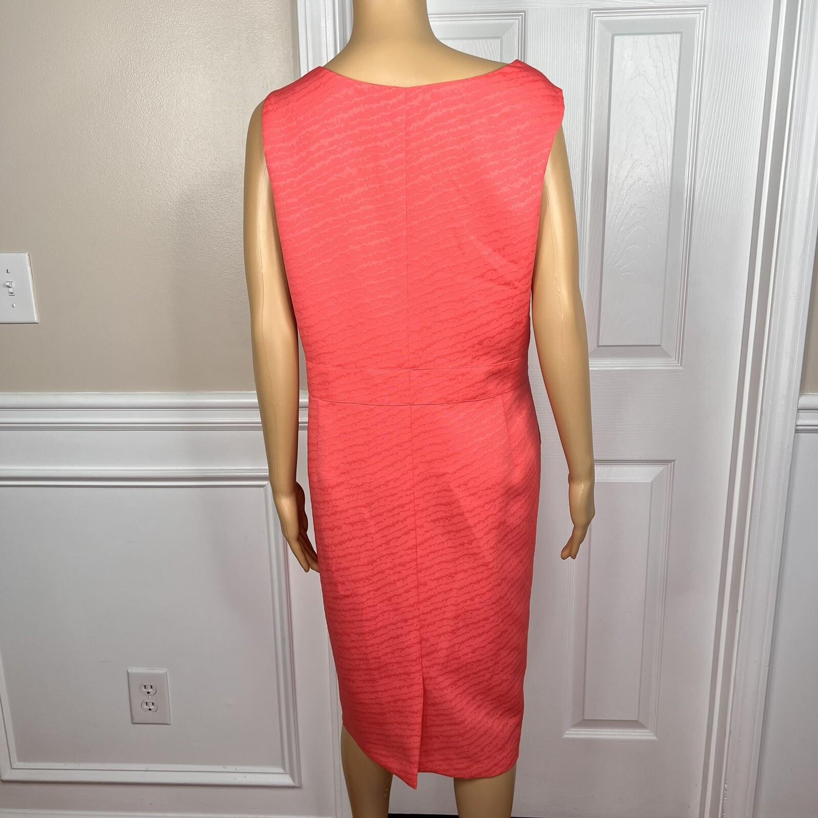 New JOHN MEYER 2P Coral Polyester Lined Collarless Dress Suit Size 22W MSRP 0