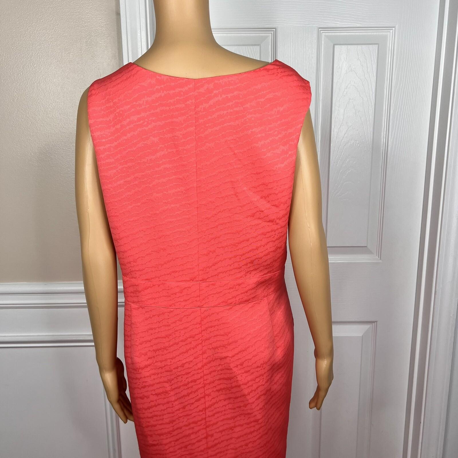 New JOHN MEYER 2P Coral Polyester Lined Collarless Dress Suit Size 22W MSRP 0