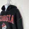 Gameday Couture Women Pullover Size L Black Georgia Bulldogs Studded Hoodie