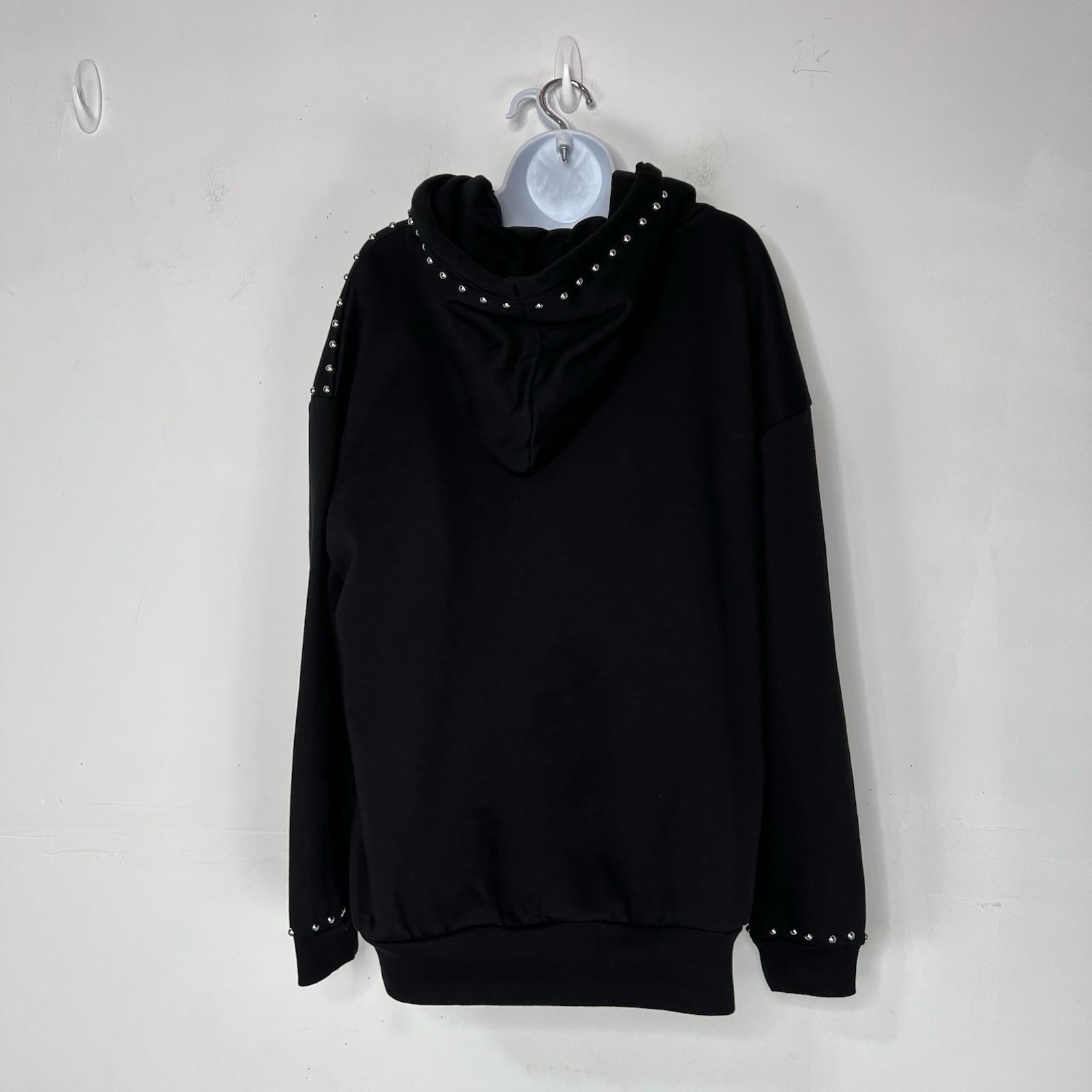 Gameday Couture Women Pullover Size L Black Georgia Bulldogs Studded Hoodie