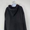 Gameday Couture Women Pullover Size L Black Georgia Bulldogs Studded Hoodie