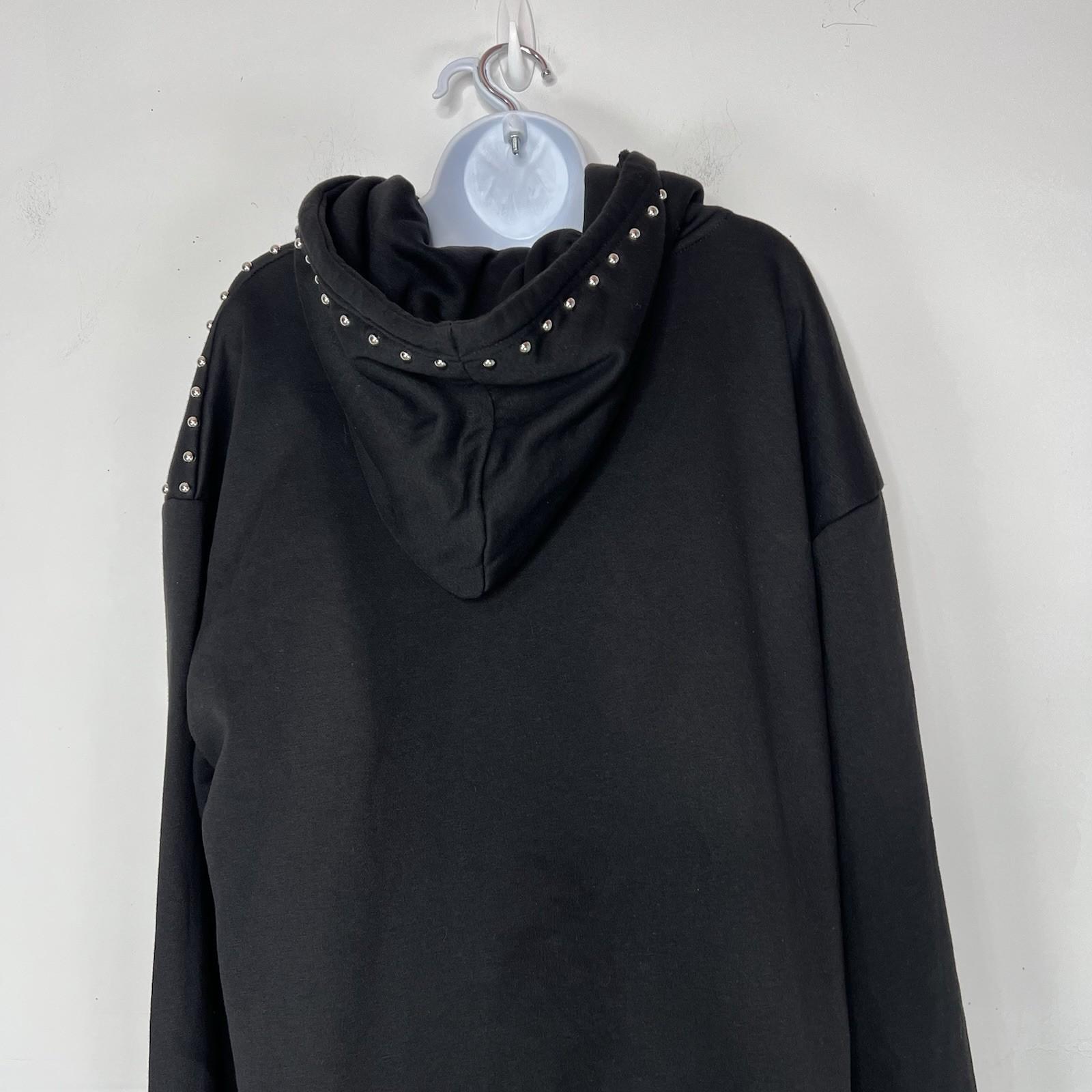 Gameday Couture Women Pullover Size L Black Georgia Bulldogs Studded Hoodie