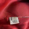 Fleurette Loro Piana 100% Lambswool Pea coat Size 14 Red Double Breasted Power