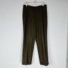 Canali Proposta Pleated Pants Men 34x31 Juniper Pure New Wool Made In Italy