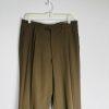 Canali Proposta Pleated Pants Men 34x31 Juniper Pure New Wool Made In Italy