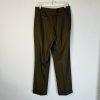 Canali Proposta Pleated Pants Men 34x31 Juniper Pure New Wool Made In Italy