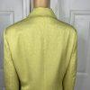 10-556.jpg KASPER Women 2PC Lime Polyester Lined Peak Collar Cocktail Skirt Suit Size 18