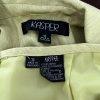 KASPER Women 2PC Lime Polyester Lined Peak Collar Cocktail Skirt Suit Size 18
