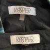KASPER Women Polyester Spandex Pant Size 16 Suit Size 16W Multicolor Lined 2PC
