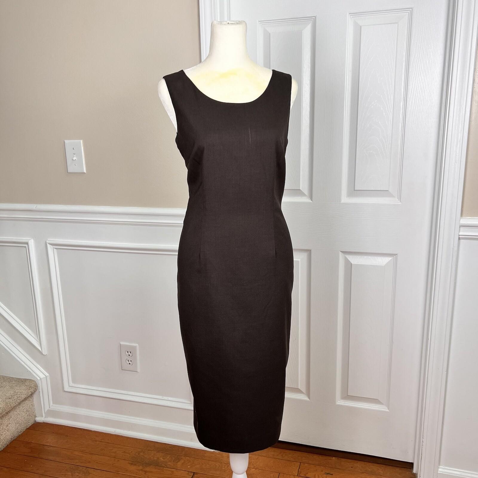KASPER Women Polyester Spandex  Dress Suit Size 4 Lined 2PC Brown Timeless