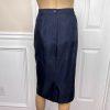 EY SIGNATURE Women  Skirt Suit Size 16W Navy Blue Polyester Lined Cocktail 2PC
