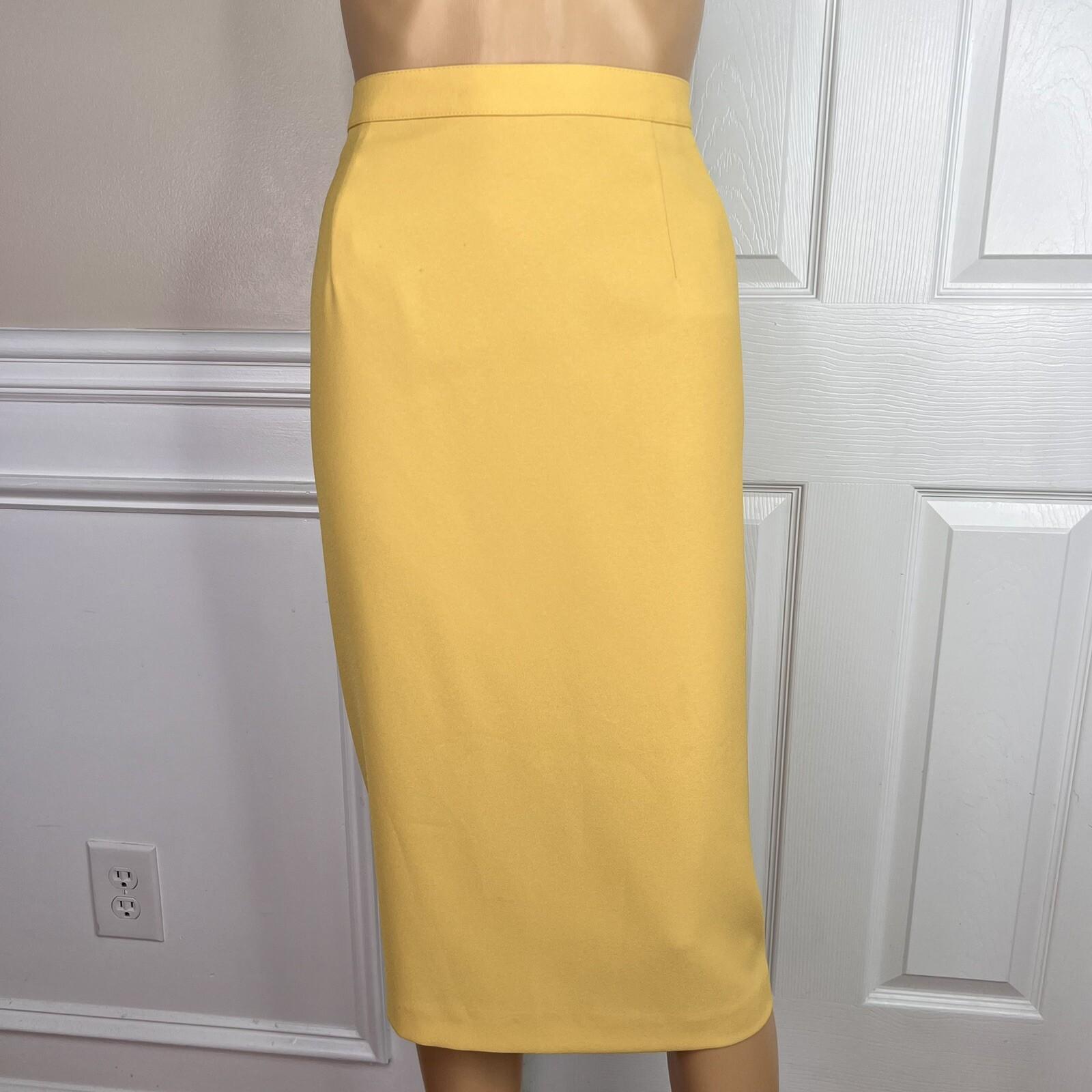 John Meyer Women Polyester Skirt Suit 18W Honey 2PC Lined Shawl Collar Cocktail