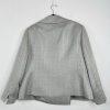 10-692.jpg Evan Picne Polyester Skirt Suit Size 20W Silver Wrap Stretch Waist Timeless 2PC