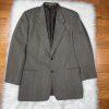 Giorgio Armani Le Collezioni Vintage Blazer 42L Beige Chevron Neiman Marcus