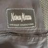 Giorgio Armani Le Collezioni Vintage Blazer 42L Beige Chevron Neiman Marcus