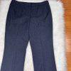 LARRY LEVINE 2PC Blue Pinstriped Polyester Rayon Wool Career Pant Suit Size 16