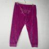 Juicy Couture Y2K Pajama Set Pant Sweater XL  Loungewear Pink Sparkly Logo