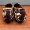 Lopriore Sisters Milano Women Velvet Loafers Shoes Size 39 Paisley Pointed Toes