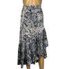 EE:SOME Polyester Skirt Size M Multicolor Tiered Ruffle Flounce Hem Midi New