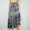 EE:SOME Polyester Skirt Size M Multicolor Tiered Ruffle Flounce Hem Midi New