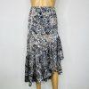 EE:SOME Polyester Skirt Size M Multicolor Tiered Ruffle Flounce Hem Midi New