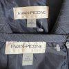 Evan Picone Women Skirt 10 Suit 12 Blue Striped Career Business Timeless New