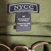 New York Clothing Co Stretch Pencil Skirt Size M Olive Green Mid Length New