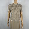 Adrianna Papell Evening Evening 100% Silk Beaded Top and Maxi Skirt Size 16