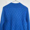 Salon Studio Women Acrylic Sweater Size S Blue High Neck Pullover Warm