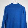 Salon Studio Women Acrylic Sweater Size S Blue High Neck Pullover Warm