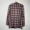 Suslo Couture Men Double Breasted Suit 38L Pants 32x28 Plaid Red Black 2PC