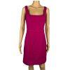 Armani Collezioni Virgin Wool Sleeveless Sheath Dress Size 12 Made In Italy