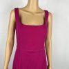 Armani Collezioni Virgin Wool Sleeveless Sheath Dress Size 12 Made In Italy