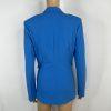 White House Black Market 2PC Stretch Pant Suit Size 8 Isla One Button Blue New