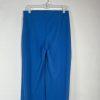 White House Black Market 2PC Stretch Pant Suit Size 8 Isla One Button Blue New