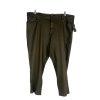 Lauren Ralph Lauren Coated Straight Ankle Jeans Olive Fern Wash Plus Size20W New