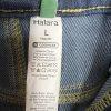 Halara Flex Jeans Women Blue Rolled Hem Wide Leg Denim Size L High Waisted New