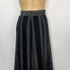 Farinae Collections Vintage Balloon Skirt Size 6 Black Velvet Tulle High Waist