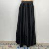 Farinae Collections Vintage Balloon Skirt Size 6 Black Velvet Tulle High Waist