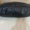 Longchamp Leather Hobo Bag Black Large Shoulder  Tote Zip Up Pockets