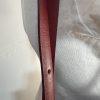 10-362.jpg Longchamp Hortensia LM Embossed Leather Tote Bag Burgundy Medium Snap Closure