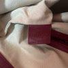 10-366.jpg Longchamp Hortensia LM Embossed Leather Tote Bag Burgundy Medium Snap Closure