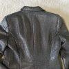 H&M Trinny Woodall  Silver Double breasted Blazer Jacket US 6 Metallic Party Y2K