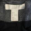 H&M Trinny Woodall  Silver Double breasted Blazer Jacket US 6 Metallic Party Y2K